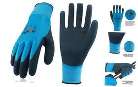 C2001 Dalian Yufei Technology Co. Ltd Waterproof Work Gloves 15 Gauge Grip Double Coated Nylon Medium 3 Pairs