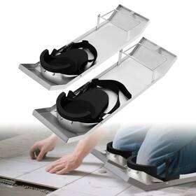 Hunnituhxb-ys02-1p Daneried #gzsb2 Concrete Knee Boards 28 Inch X 8 Stainless Steel Sl