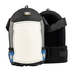 Dead On Tools 644323700614 Geldome Swivel Slider Hard Cap Gel Padded Work Knee Pads With Mesh Lining And Hook