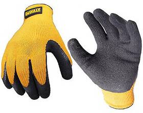 Dpg70l Dewalt Rubber-coated Gripper Glove Large