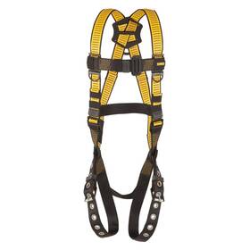 Dxfp512002 Dewalt Xl-2xl Full Body Harness With 5pt Chest/leg Buckle Xl/2x