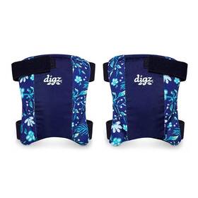 86737-010 Digz Womens 1-size Midnight Floral Low-profile Gardening Knee Pads