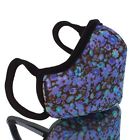 Dust Mask High-filtration Blue Flowers Microfiber Vogmask