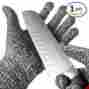 En388 Tyh Supplies Cut Resistant Gloves Level 5 Food Grade Capacitive Touch Finger Tips Nice