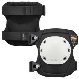 Ergodyne 182682431775 Proflex 300 Rounded Cap Knee Pads White