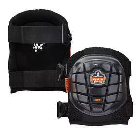 Ergodyne 313108095039 Black Short Cap Lightweight Gel Knee Pads