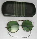 Eyeglasses Case Lens Msa Green Safety Glass Vintage