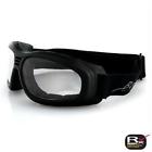 Bt2001c Eyewear Frame Bobster Clear Black Ii Goggle Lenses Anti-fog Touring