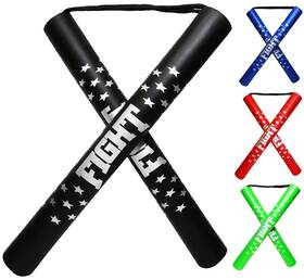 F.a.l. Product 723707586164 Safe Foam Rubber Stick For Training With Cord Nunchucks Black