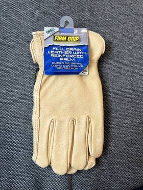 5121 Firm Grip Gloves Grain Pigskin Leather Durable Flexible Garden Work Gear Nwt