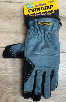 63676 Firm Grip Womens Medium Utility Gloves Thinsulate Liner Tough Working