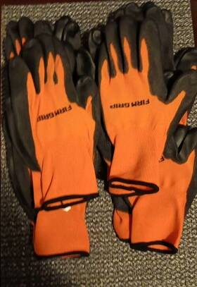 Firm Grip 731919635327 6 Pairs Polyurethane Coated Work Gloves Breathable Size Large Y63