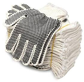 7012l Fjdzinc Cotton Polyester String Knit Shell Large Pack Of 24 With Two Side Dots