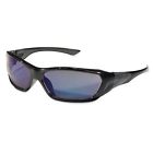 Ff128b Frame Black Glasses Crews Lens Forceflex Safety Blue