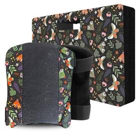 W019-1-1 Freeky Rock Garden Kneeling Pad And Knee Pads For 1 Butterfly