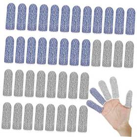 Cots-1 Funnysoft 40 Pcs Finger Cots Cut Resistant Protector Anti Sleeve Reusable