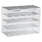 11-3-4in.h Gh20d Brady Safety Glasses Holder Acrylic Clear 754473454388