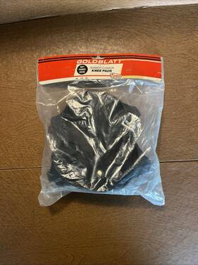 06170h7 Goldblatt Rubber Cushion Knee Pads Soft Adjustable Brand New