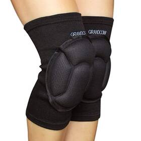Gc-021-bk-l Grandcow Knee Pads Adult Work Gardening Cleaning And Dance Dancing Volleyball Badmint