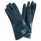 Mpg6414 Green Dozen Length 14 Memphis Large Pvc Gloves " Chemical-resistant