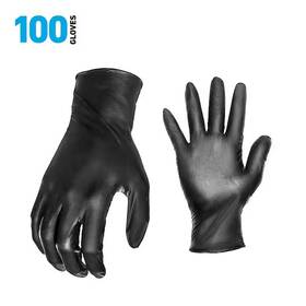 22893-06 Grip New Gorilla 100-count 4mil Disposable Nitrile Work Gloves - Extra Large