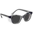Gsggry70f Safety Glass Goggles Glasses In Economy Plastic Smoke 682851823412
