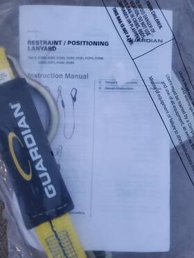 Guardian 01121 Non-shock Absorbing Extension Lanyard