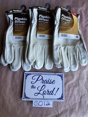 B741elt Handmaster B741et 3- Pair Durable Grain Pigskin Gloves Large