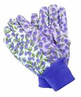 Handmaster Bella Kids Floral Print Dotted Jersey Garden Glove One Fits Most 049704020792