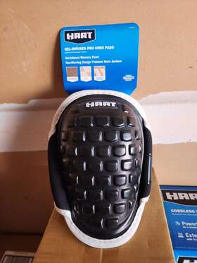 Hhppk01 Hart Pair Gel-infused Non-marring Pro Knee Pads Work Safety Leg Protectors