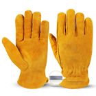 Hfy-a2007 Ozero Pairs Tools Work Gloves Cowhide Magnet Adsorption Durable Xl
