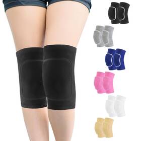 Pads-030 Hisffog Volleyball Knee Pads For Women Men Youth Girls Medium Black