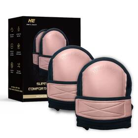 Hm-1001-p Hmyl Easy Super Soft Leather Knee Pads For Work With Non Slip Strap Shorts Available Repla