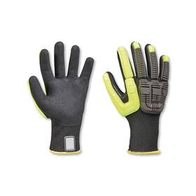 414413be10xl Honeywell Rig Dog Knit Grip Plus Gloves 10/x-large Black/yellow - 1 Per Pr
