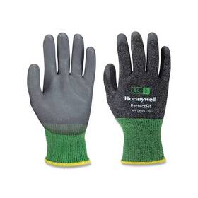 Npf24-0113g-9 Honeywell Npf24-0113g-9/l New Perfect Fit Gloves 13 Ga Pu A4/d 9/large Gray - 10 Per Bg