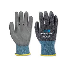 Npf26-9113g-8 Honeywell Npf26-9113g-8/m New Perfect Fit Gloves 13 Ga Pu A6/f 8/medium Gray - 10 Per Bg