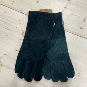 Hunter 819665014822 Open Fire Cowhide Gloves Barebones L/xl Green
