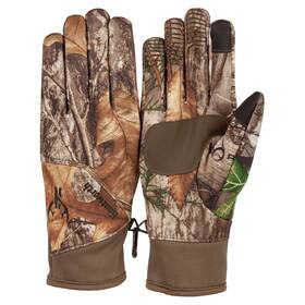 Huntworth 803955270166 Mens Falcon Windproof Hunting Gloves Realtree Edge Size M/l