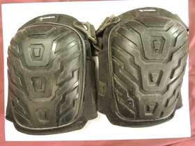 Husky 084298003455 Hard Cap Construction Knee Pads - Pro Comfort System Custom Leather Cron