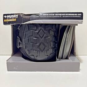 Husky 084298603440 Gel Comfort System Knee Pads With Interchangeable Caps