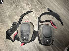 1h-22385 Husky Soft Knee Pads Cap Gel/foam Non-marring Semi-flat Water Resistant Black
