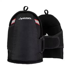 Husky 313054696601 Soft Cap Gel Non Marring Flooring Work Knee Pads 1-pair
