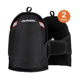 Husky 644323704155 Gel Non Marring Flooring Work Knee Pads 2-pair