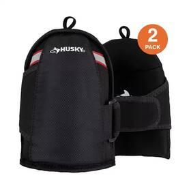 Husky 744759974266 Gel Non Marring Flooring Work Knee Pads 2-pair