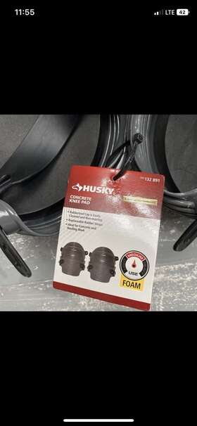 Hd132891 Husky Soft Cap Gel Flexible Knee Pad 1-pair