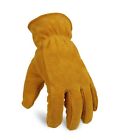 Hw-2008y-m-a Ozero Winter Gloves Genuine Cowhide Leather Snow Working Glove Lined