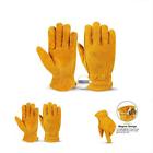 Hw2007yla Ozero Work Gloves Cowhide Leather Utility Working Detachable Magnet