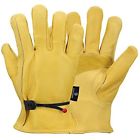 Hy018 Gloves Work Leather Gardening 723247466308