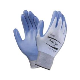 11-518 Hyflex 111707 Polyurethane Palm Coated Gloves 6 Blue/gray - 12 Per Dz