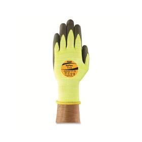 11-423 Hyflex 124123 Heat Resistant Gloves With High Visibility Size 9 Yellow/black